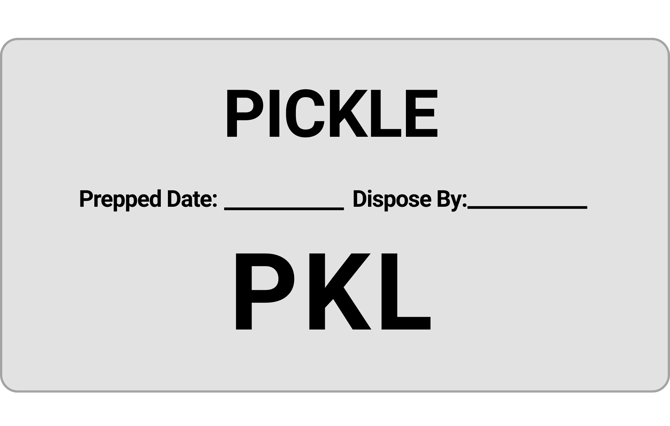 Pickle Pan Label